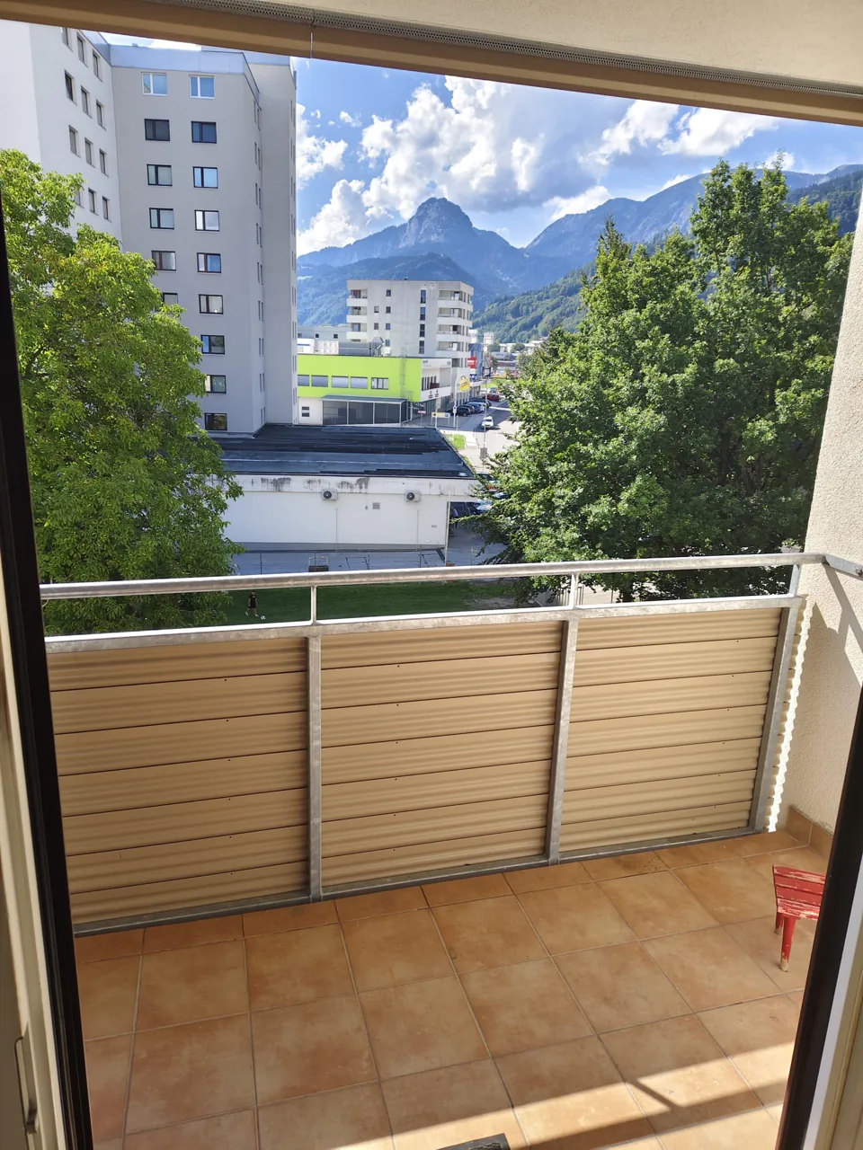 Balkon des Apartments Liezen